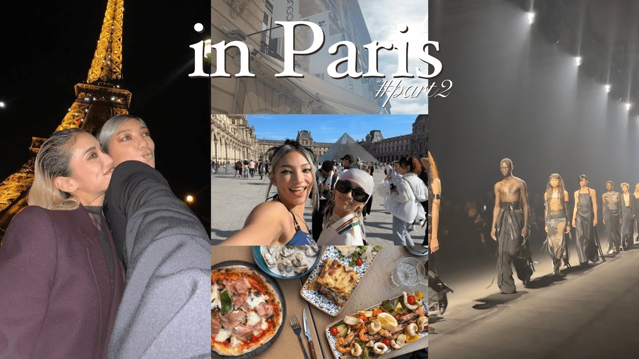 【vlog】パリでの日常をお届け📹念願のエッフェル塔へ！