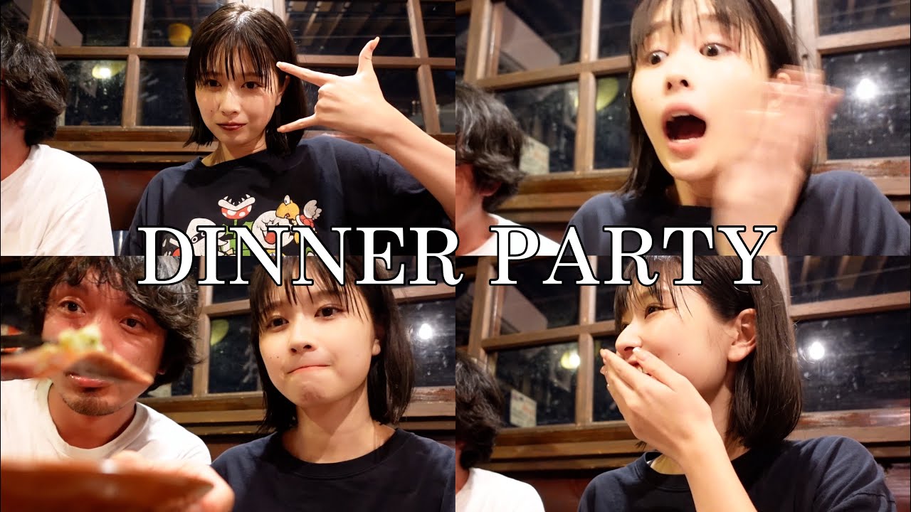 【ごはん】週プレのスタッフさん達とdinner party🍻