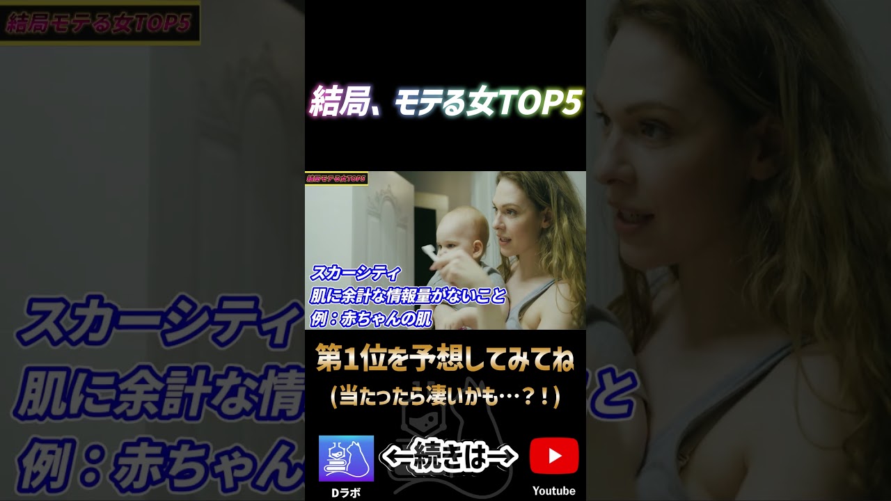 結局、モテる女2位ショート