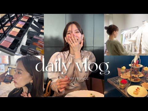 【日常vlog】展示会や新作発表会で春を先取り✌️🌷