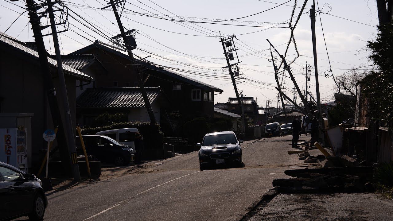 金沢市から車で20分　深刻な液状化で地域が壊滅的被害　内灘町の今　1月5日ルポ　#能登半島地震