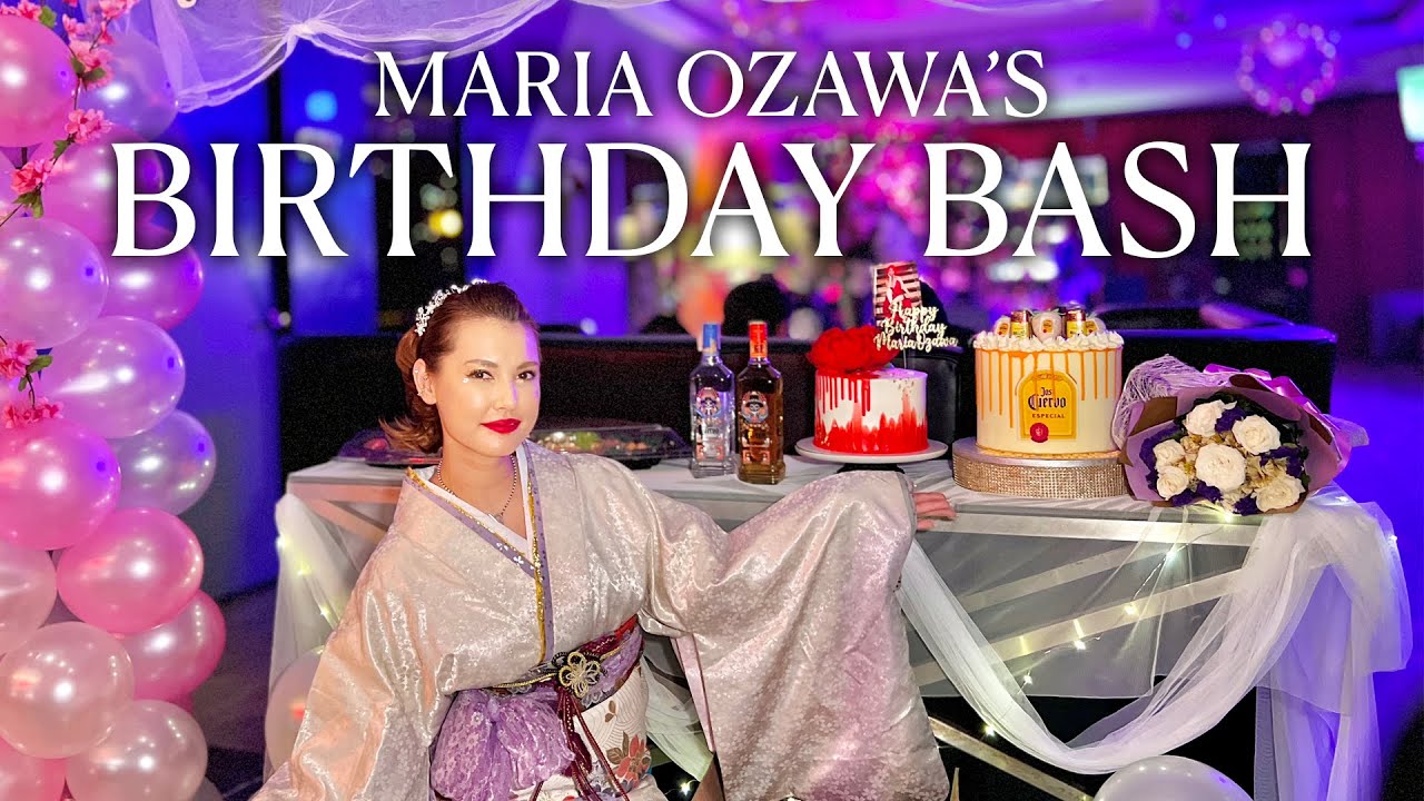 Maria Ozawas Birthday Celebration at Le Maison Lounge