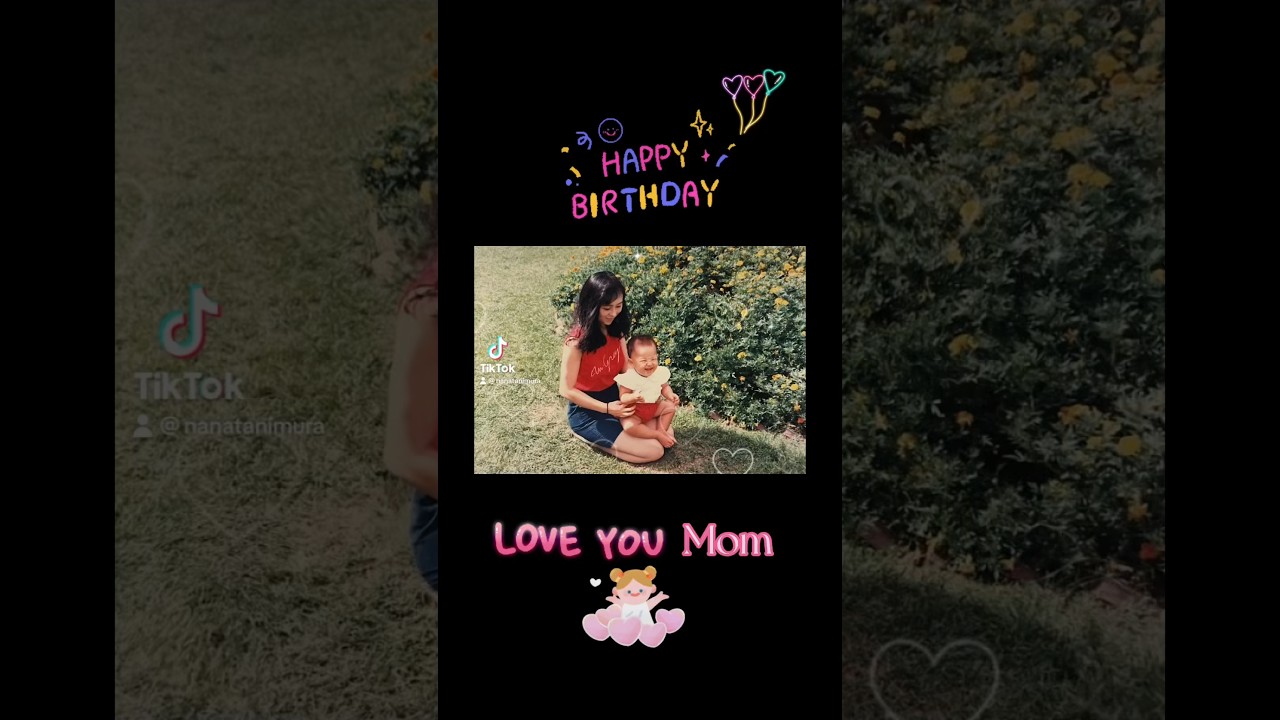 【ママムー】お誕生日おめでとむ🎂#happybirthday
