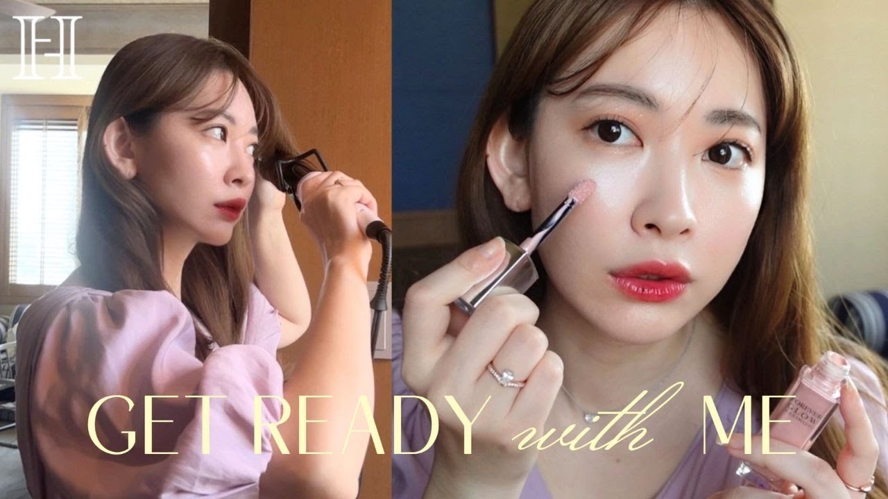 【大寝坊】こじはる初の爆速GRWM❤️‍🔥最新スキンケア〜ヘアセット