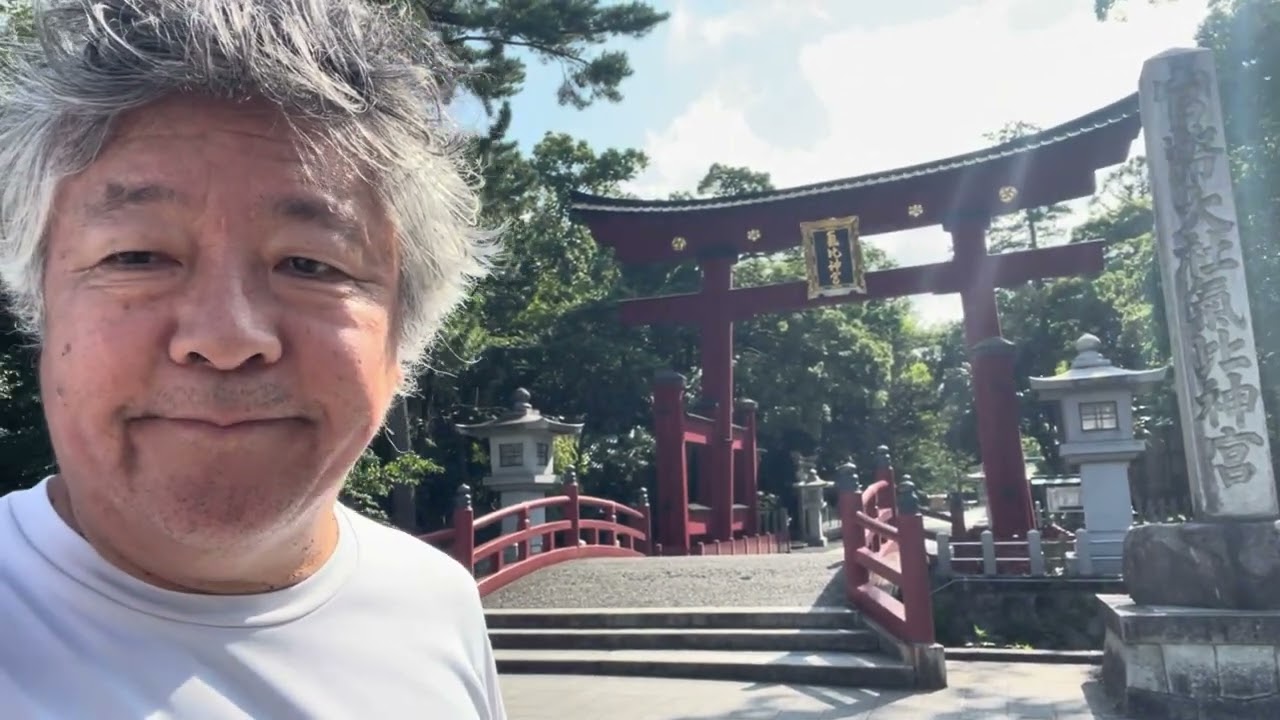 #旅ラン 敦賀を走る古の神社と、世界史に記念すべき偉人の足跡と。