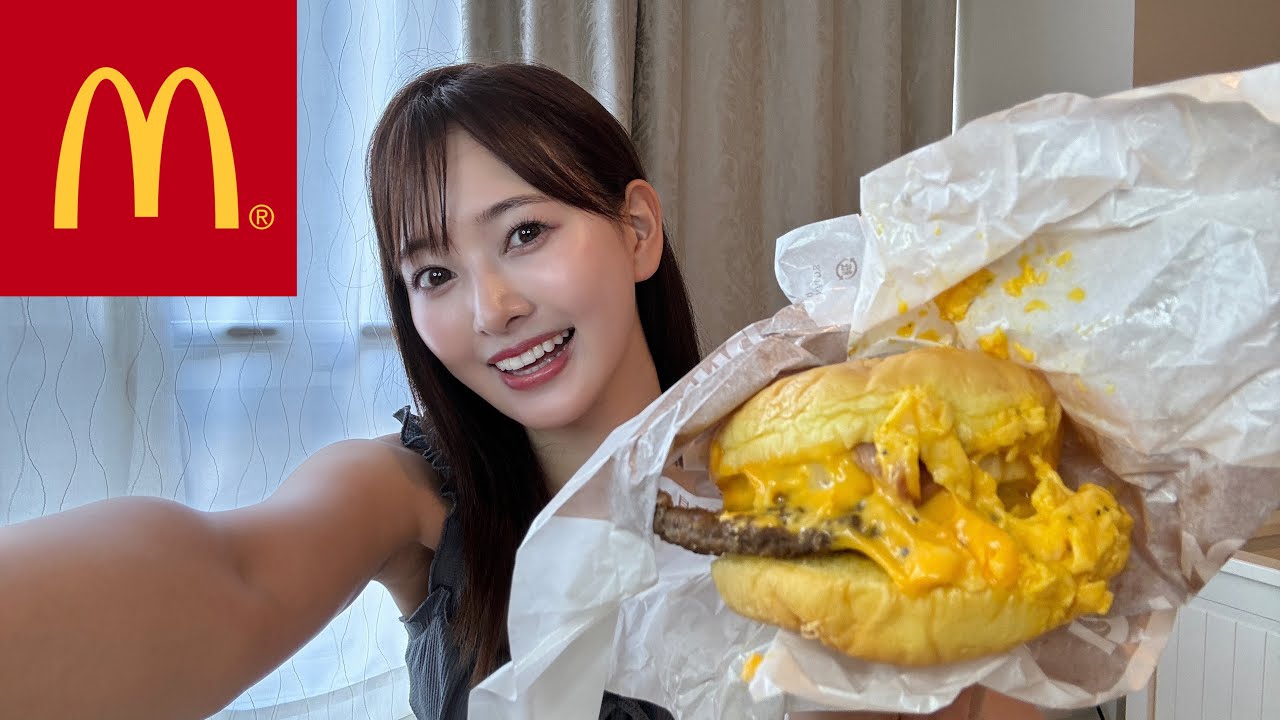 今年もこの季節がやってきた🌕月見バーガー食べる🍔