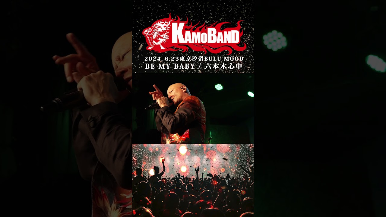 鴨頭嘉人『 BE MY BABY – 六本木心中』LIVE“KAMOバンドTour2024東京”ショート04