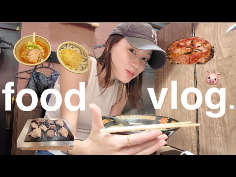 【爆食VLOG】生理前のチートデイで食欲爆発したリアルな食事🐷🍜笑食べ過ぎ！