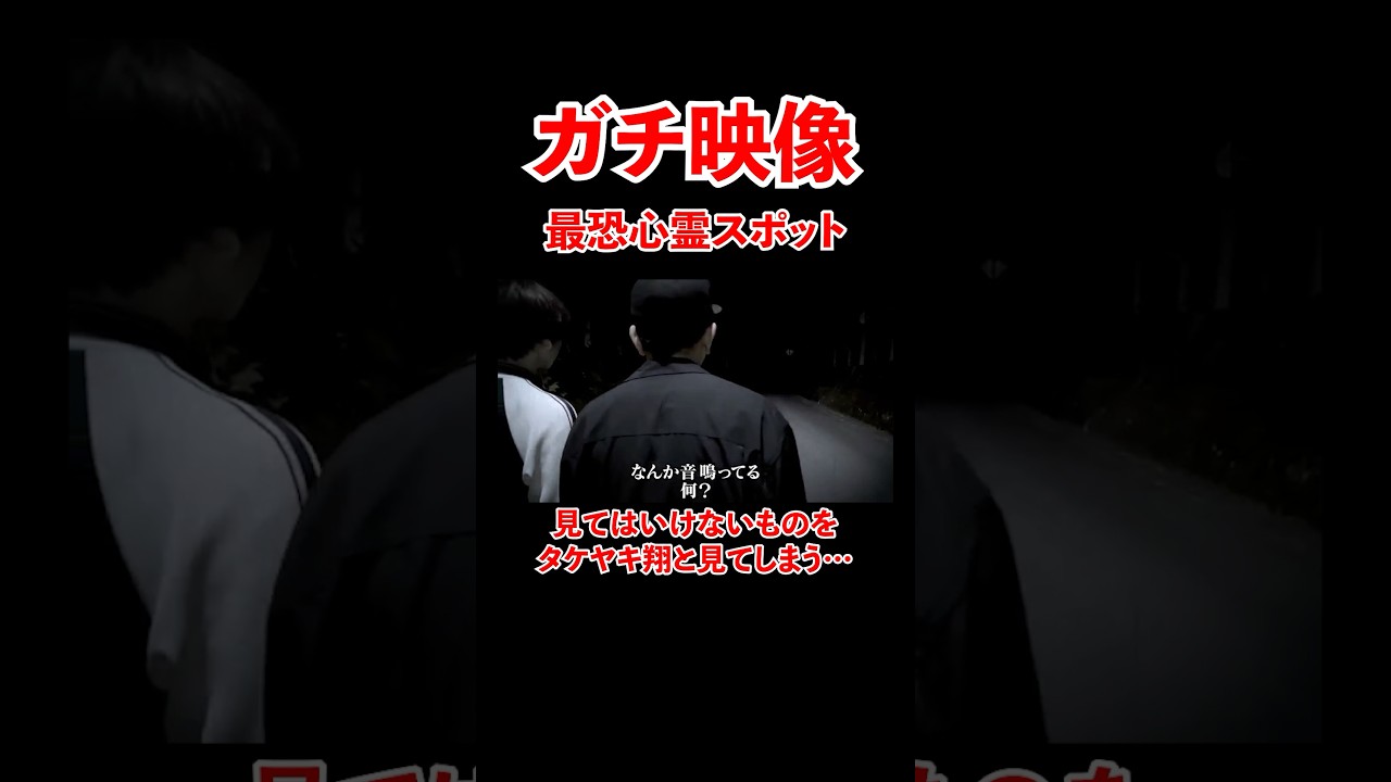 ガチ映像 最恐心霊スポット 見てはいけないものをタケヤキ翔と見てしまった…#宮迫博之 #タケヤキ翔 #shorts