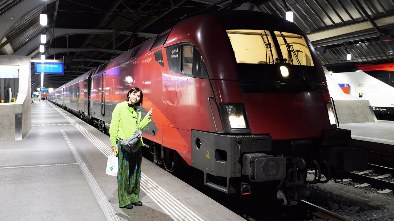 国際列車がたくさん来るスイス🇨🇭チューリッヒ中央駅が楽しい