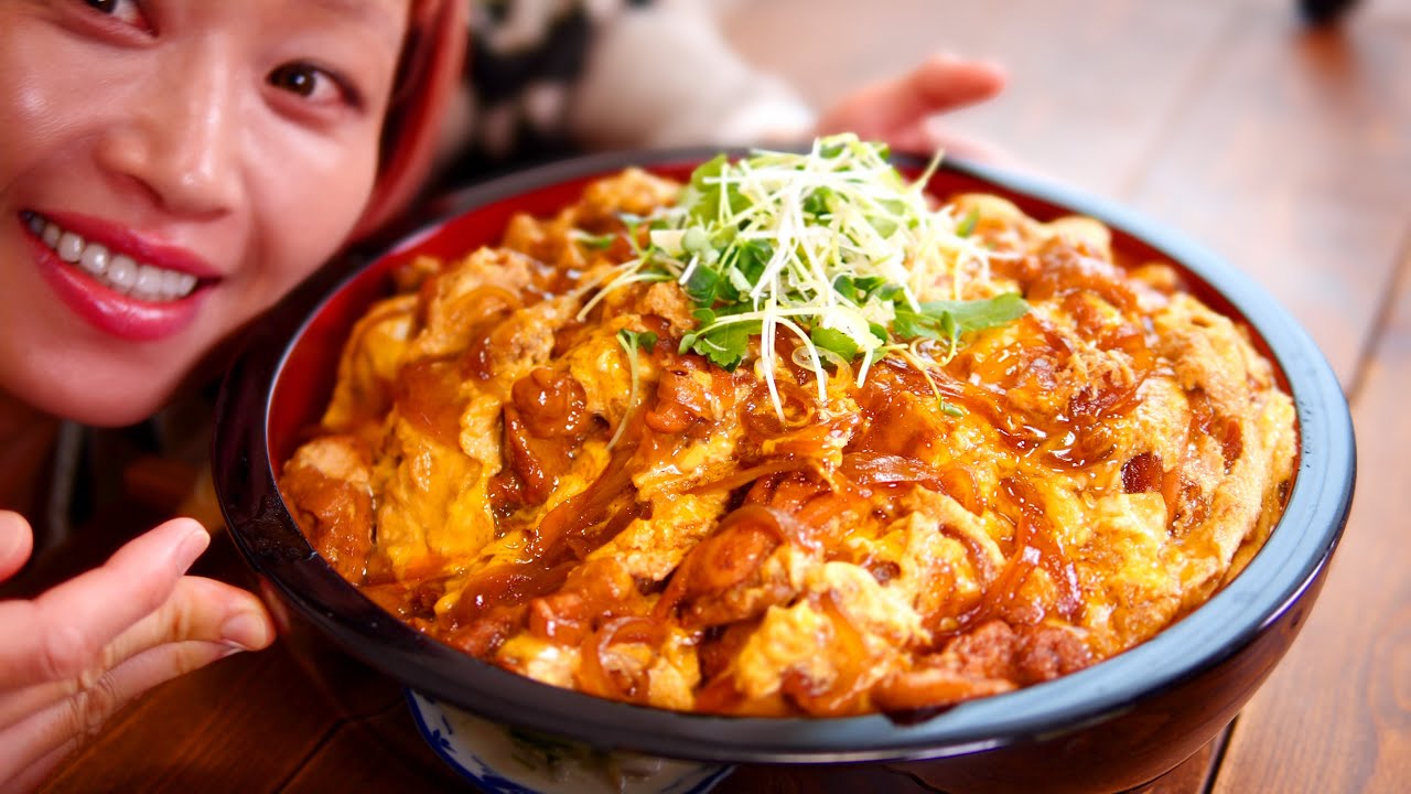 【大食い】アブラたっぷりデカ盛り親子丼が最高だった。【モッパン】【MUKBANG】