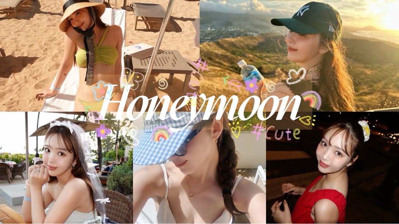 【ハワイvlog】新婚旅行でハワイ満喫✈️🌺💍