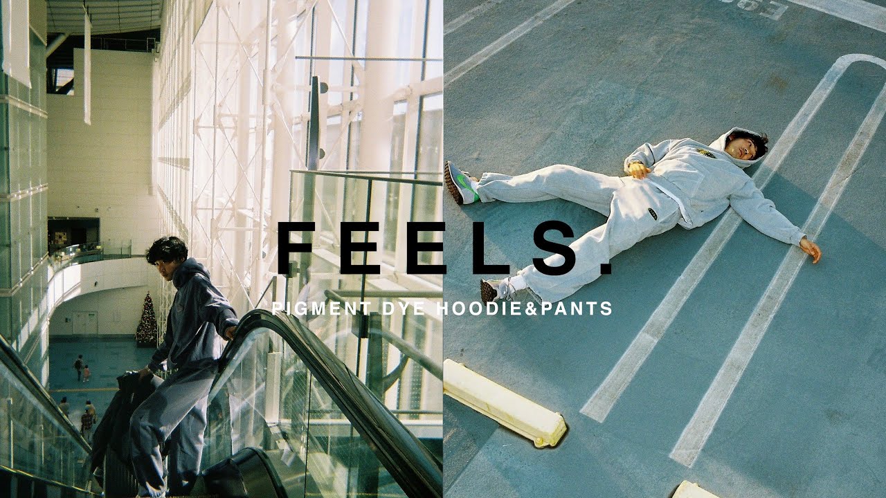 【FEELS.】Original Hoodieが遂に。【PIGMENT DYE】