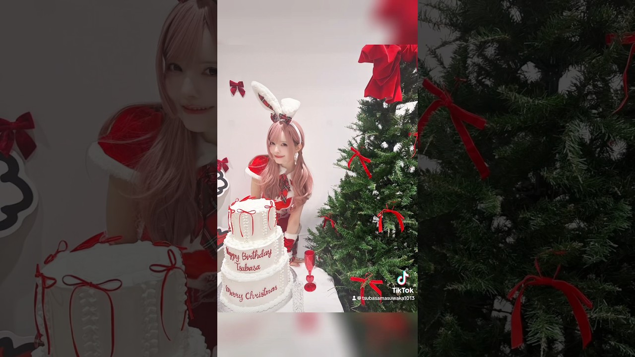 メリークリスマス🎅🏻❤️🫶🏻益若つばさ生誕祭&クリスマス2024