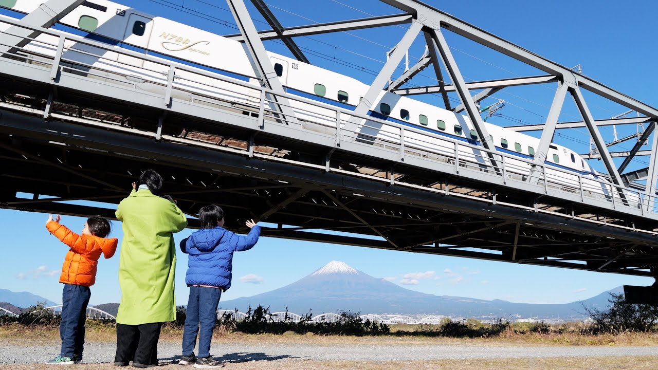 富士山が見える静岡の鉄道スポットめぐり