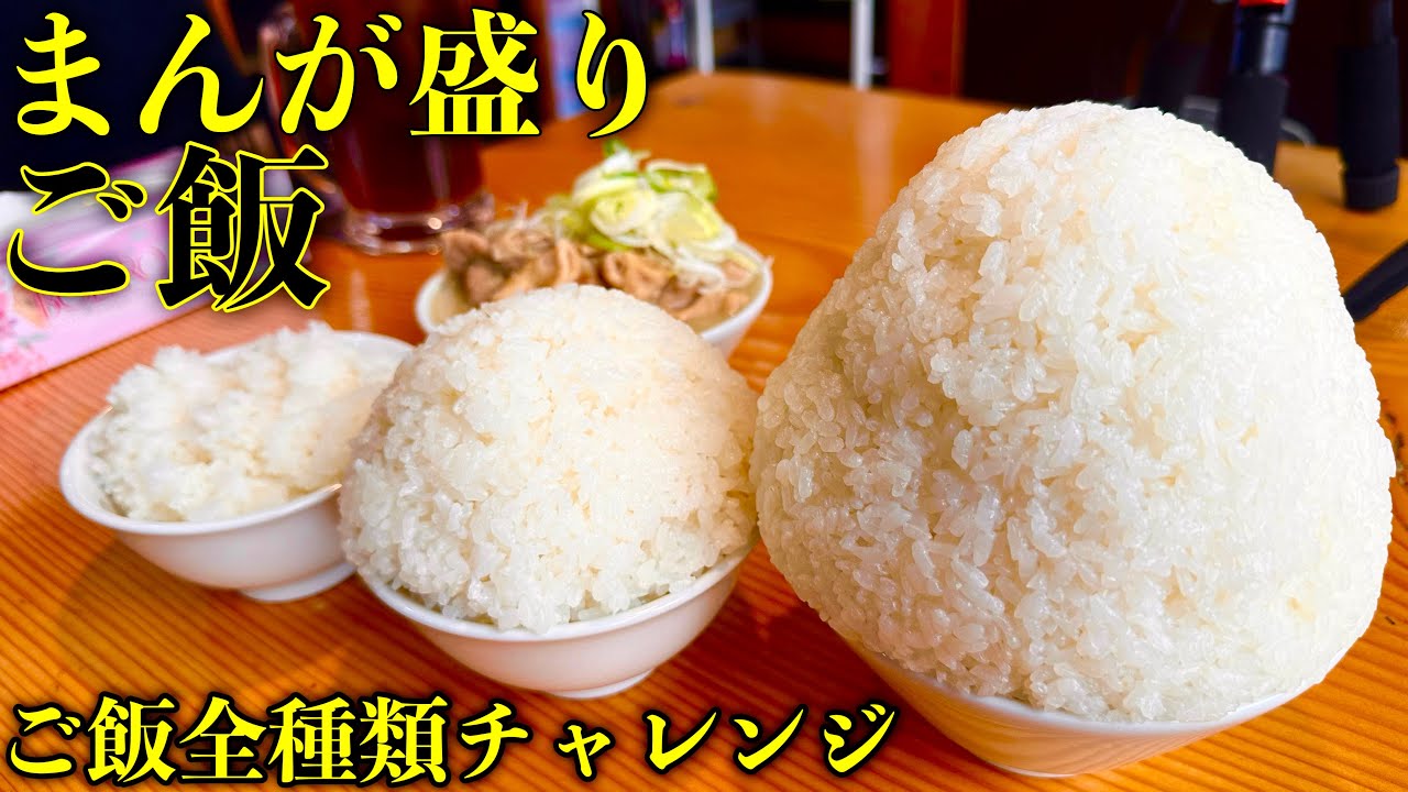 【大食い】そびえたつ白飯の山脈‼️ご飯の盛り全種類で食べるもつ煮込定食／神奈川県横浜市「煮込み屋 左斜め上24°」【まんが盛りごはん】