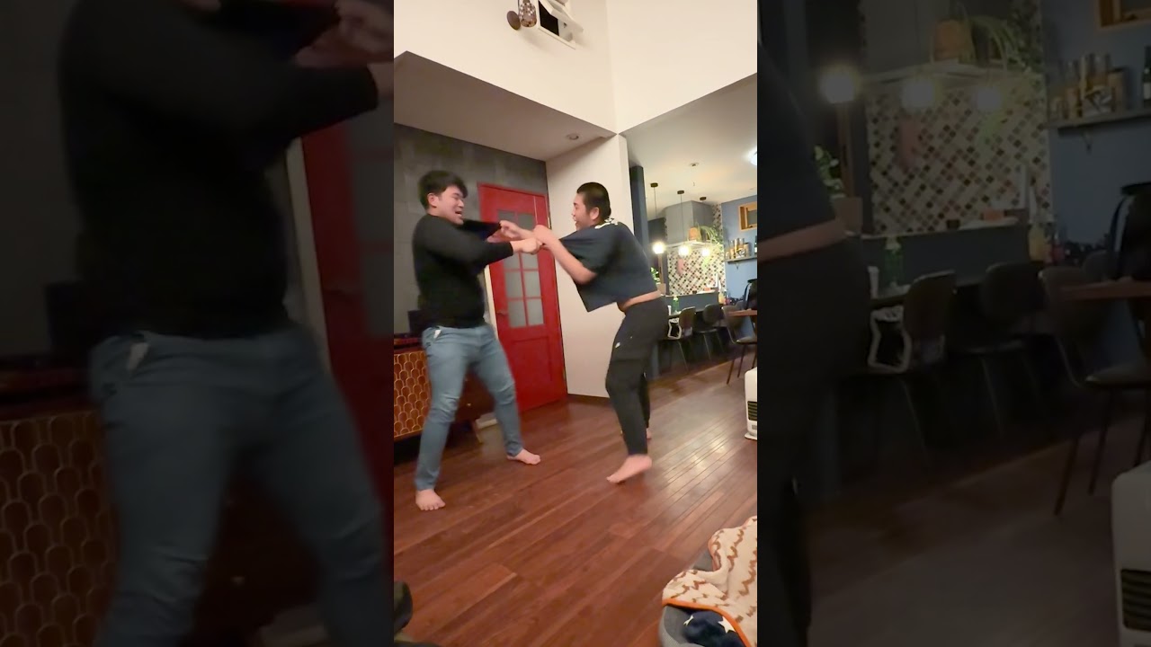 【激闘？】はなわ家柔道対決🥋昇利VS元輝🏆