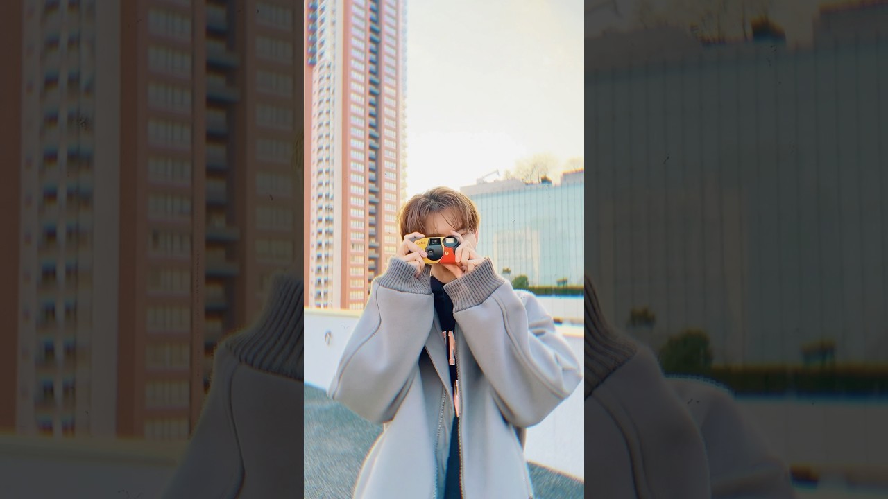 どう？うまく撮れてるかな？📸🍊#SnowMan #向井康二 #ファインダー #photoboy #SnowMan_THEBEST  #Shorts