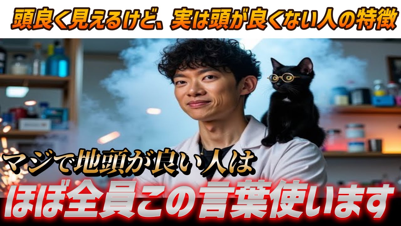 信じると損！頭がいいフリをしている人と本物の違いTOP5