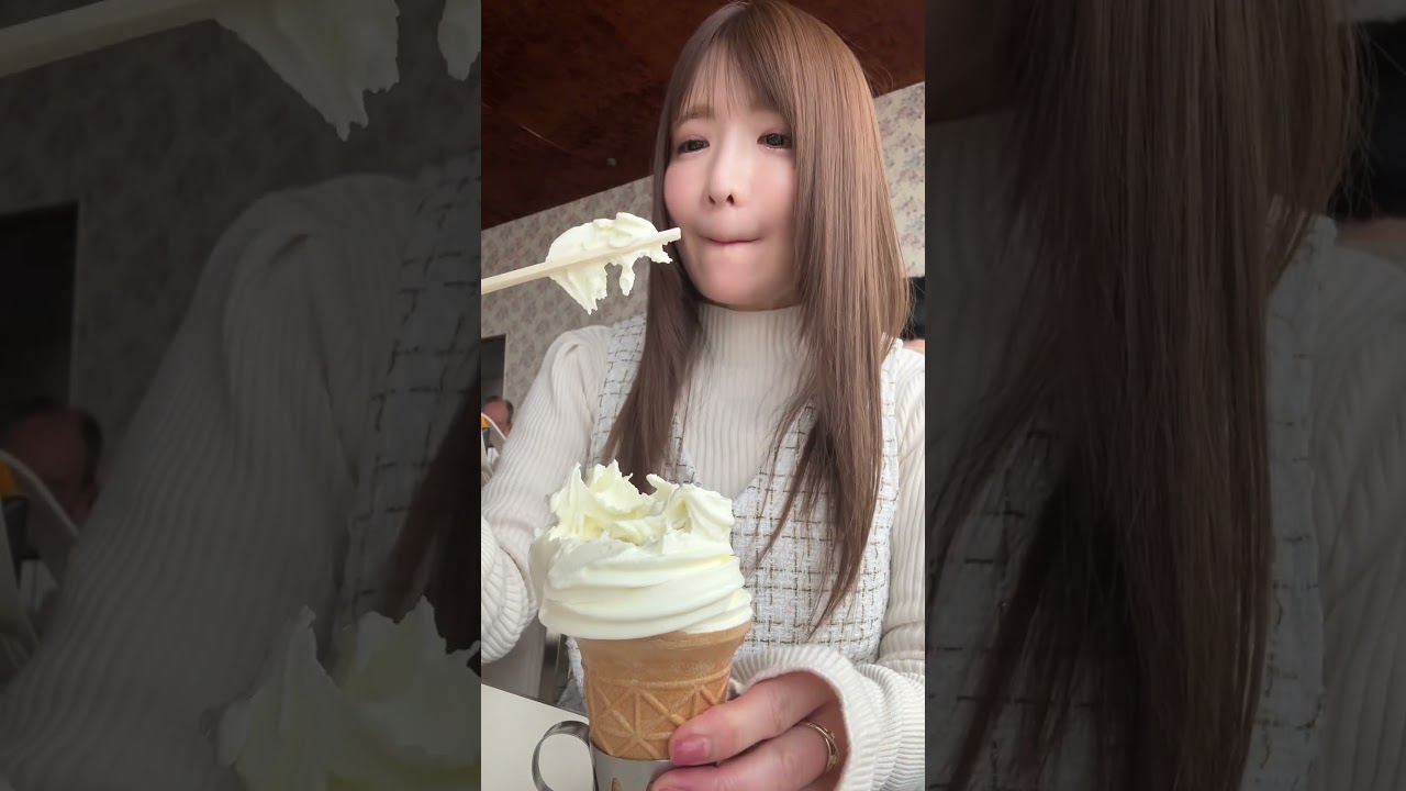 ソフトクリームチャレンジ！！