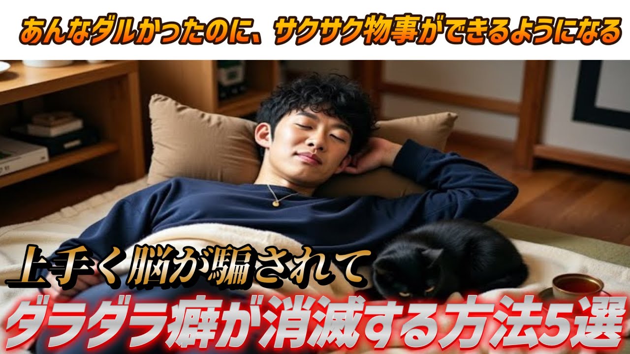 人生変わる！めんどくさいが消滅する裏技5選