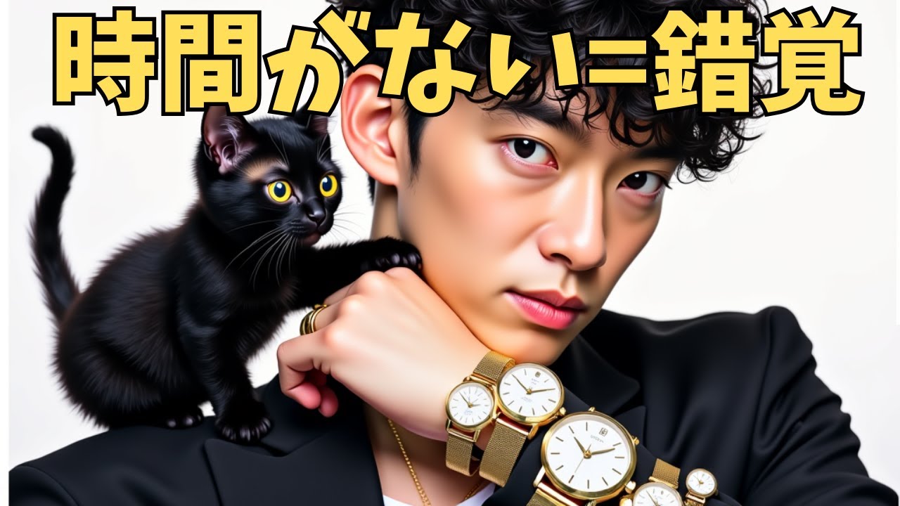 金は取り戻せるが、時間は取り戻せない。【時間を生み出す科学的習慣】