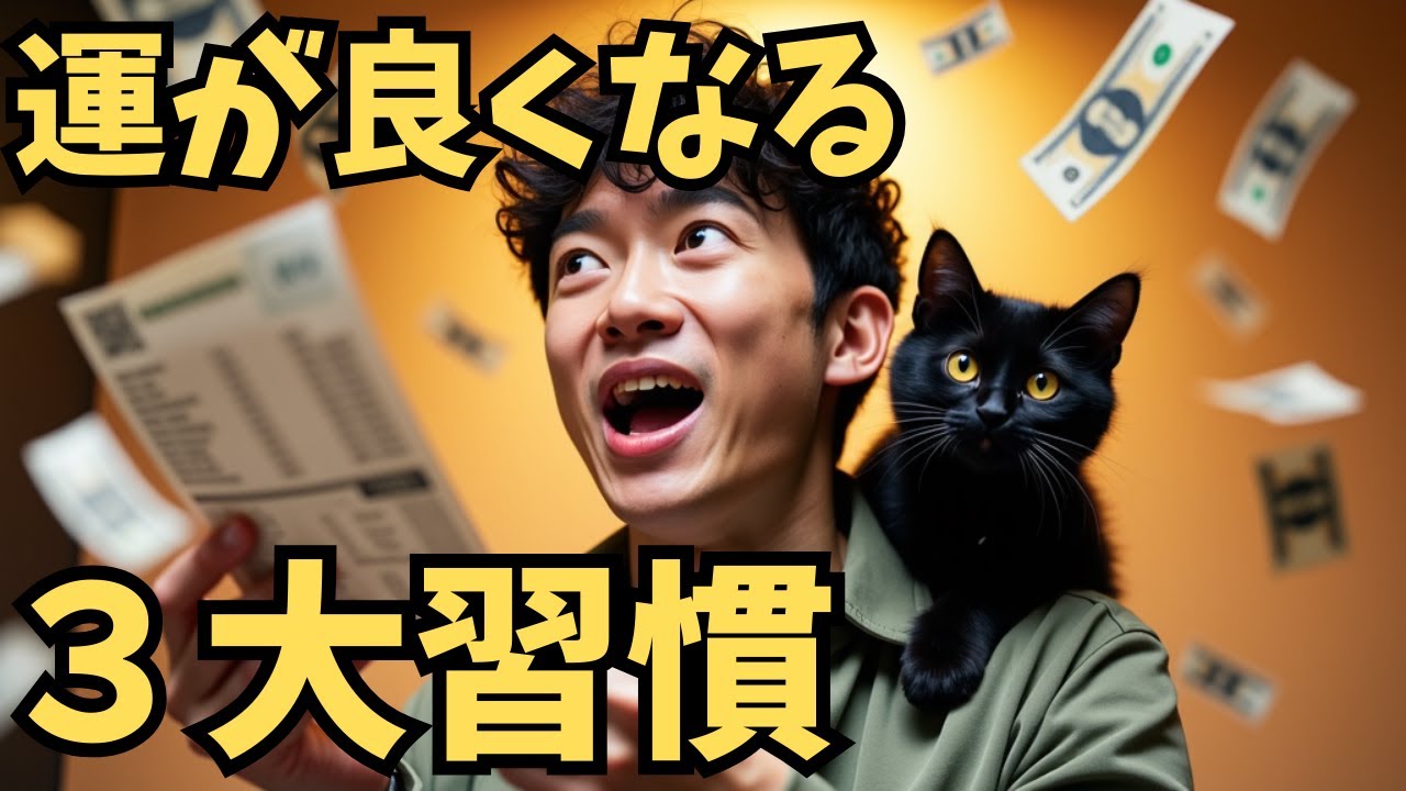 待つだけの人に、幸運は訪れない。【運が良くなる習慣TOP3】