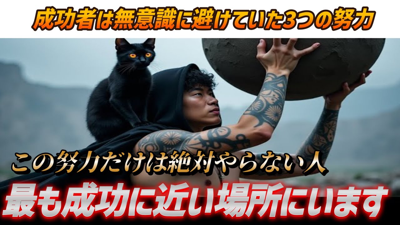 成功者が絶対にやらない【3つの無駄な努力】