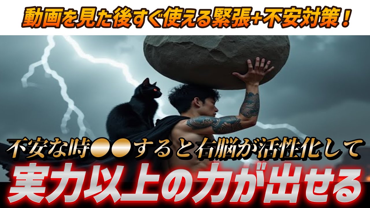 緊張を味方に！不安を力に変える科学的メンタル術