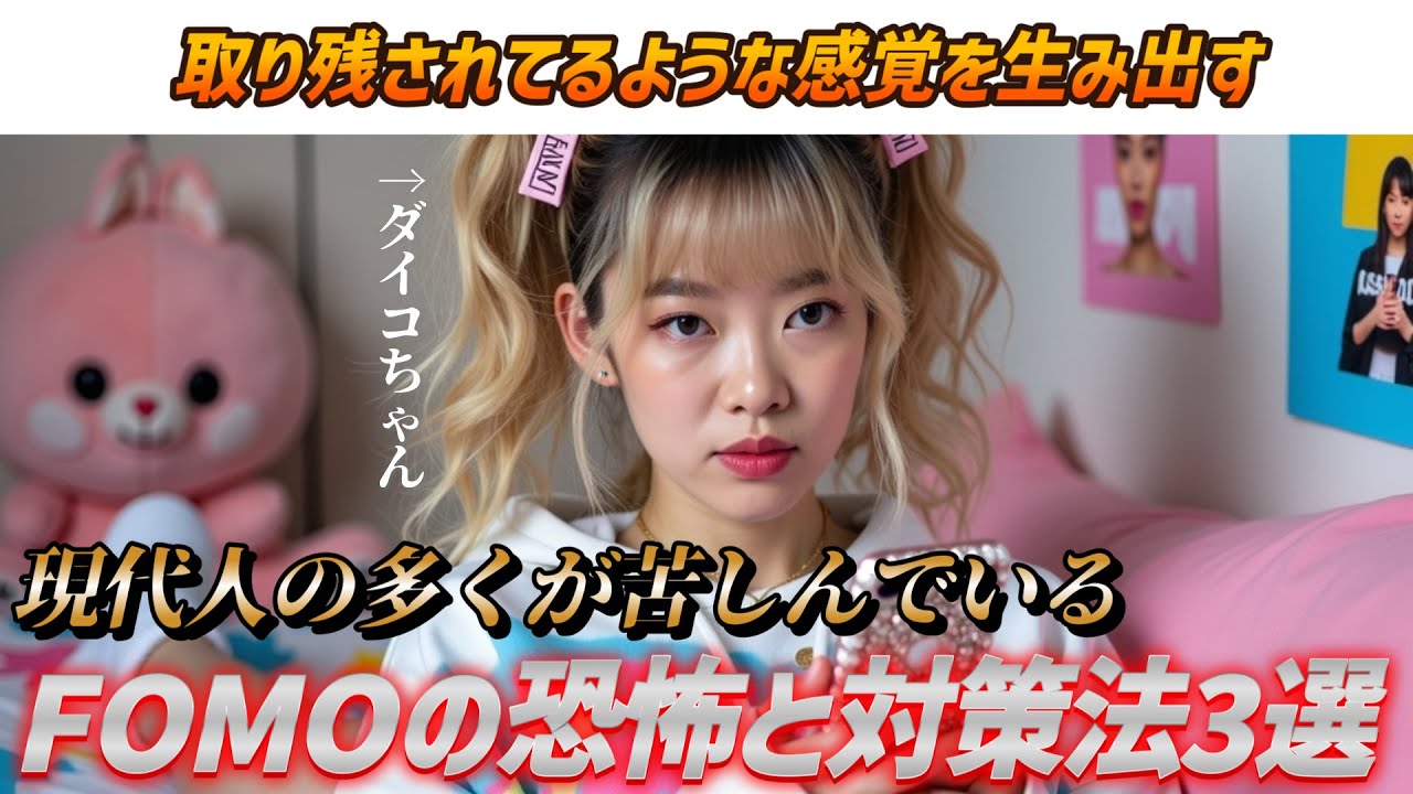 SNS鬱の原因！FOMOの恐怖