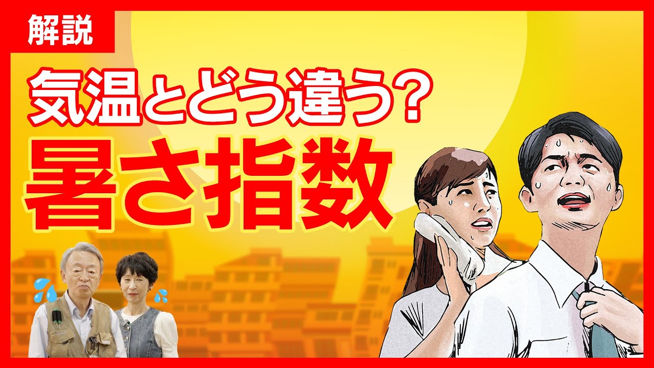 連日の猛暑…天気予報でよく聞く「暑さ指数」って何？気温と何が違う？熱中症予防に役立つ「暑さ指数」をわかりやすく解説！