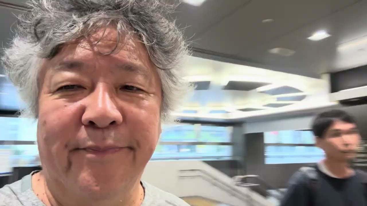 #旅ラン　暑い博多、駅までお買い物ラン