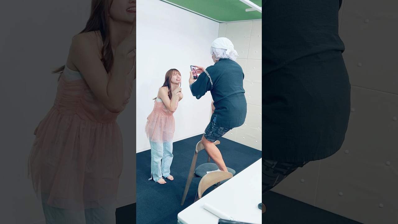 ゴー☆ジャスカメラマン📸再び😊 照明よりこっちが先😤 #barabam #Barabam #dance #trend #ゴージャス動画 #shortvideo #shorts