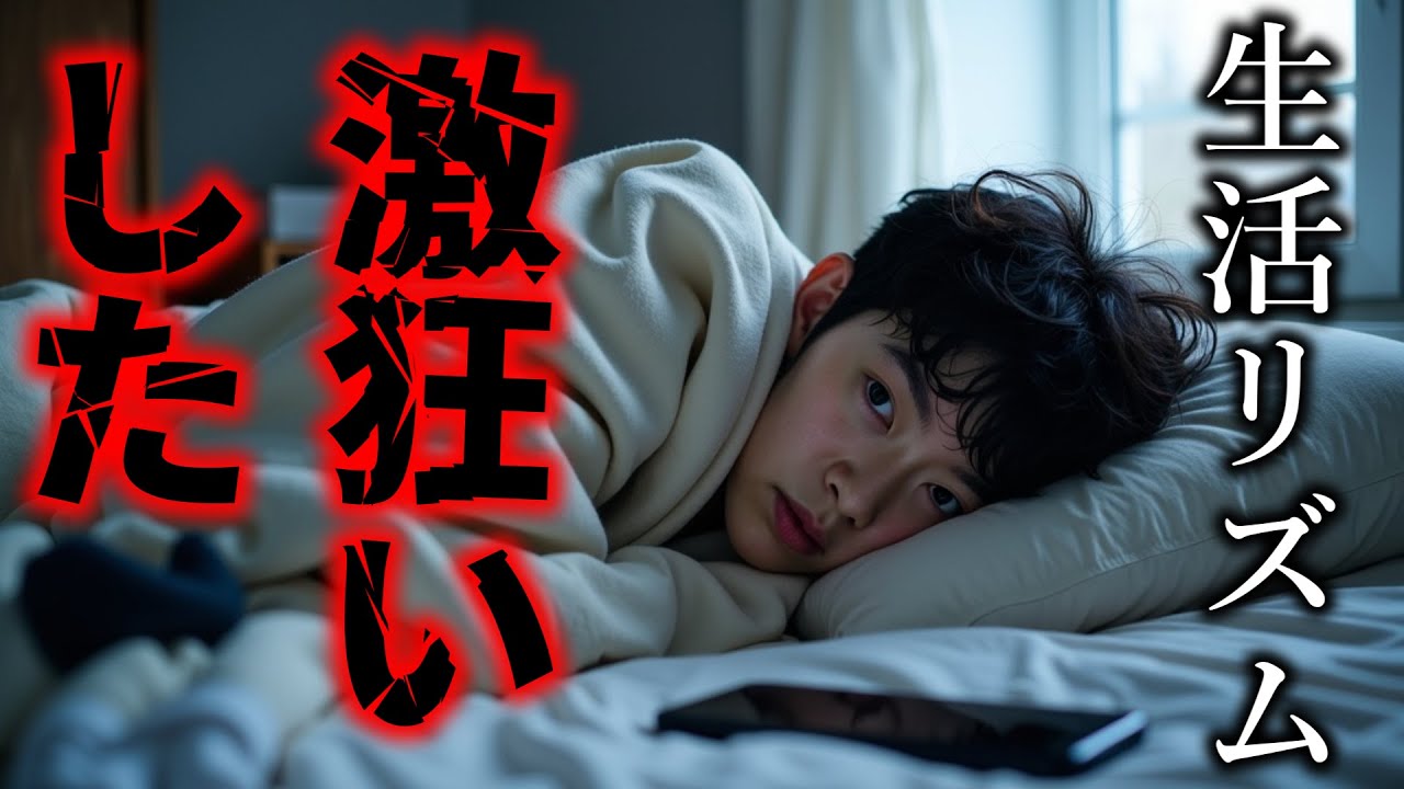 【寝たいのに寝れない！】休み明けの崩れた生活リズムの取り戻し方