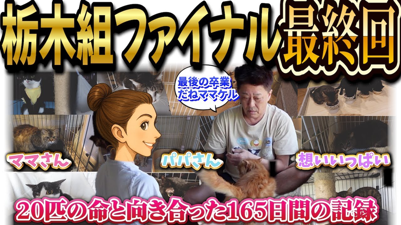 栃木組ファイナル最終回｜165日間の保護活動、ついに完結