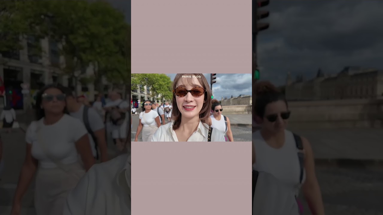 憧れの…パリにやっと行けた〜🥹✨ #海外 #旅行 #フランス #藤井サチ