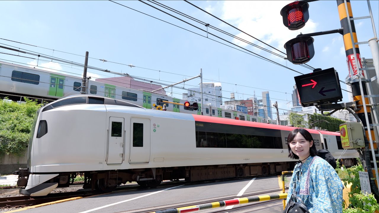 立体交差のある踏切に行ってきた