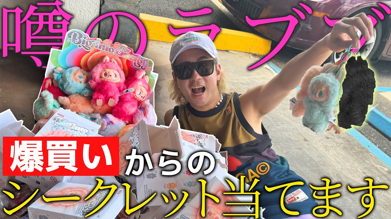 【ラブブ】今流行中のラブブをハワイで爆買い！シークレットを狙います！