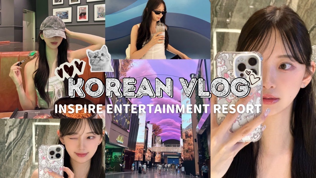 🇰🇷🐈‍⬛韓国インスパイアリゾートに行ってみた🌙💭ホテル/爆食