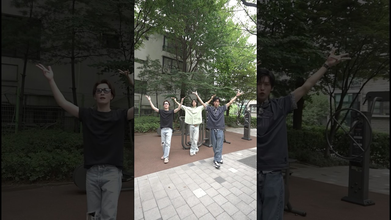 公園でカリスマックス🌳#SnowMan #カリスマックス #ラウール #渡辺翔太 #目黒蓮