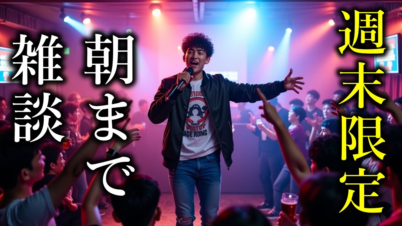 【アーカイブなし】消える夜の雑談放送