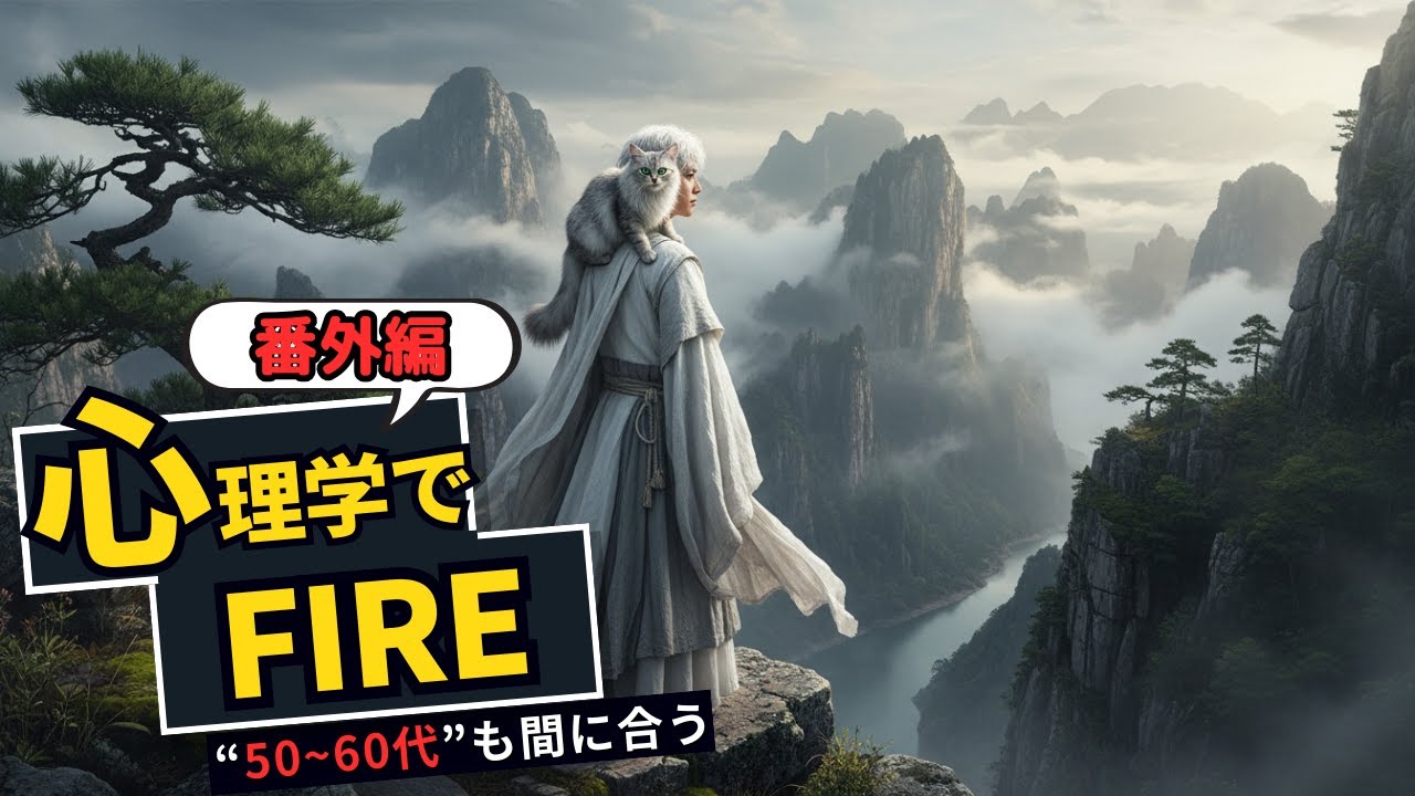 心理学で達成するFIRE戦略〜番外編：50代~60代で資産少でも間に合う
