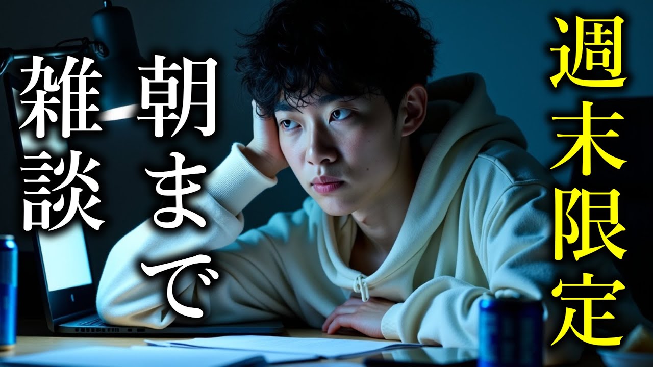 【アーカイブなし】消える夜の雑談放送