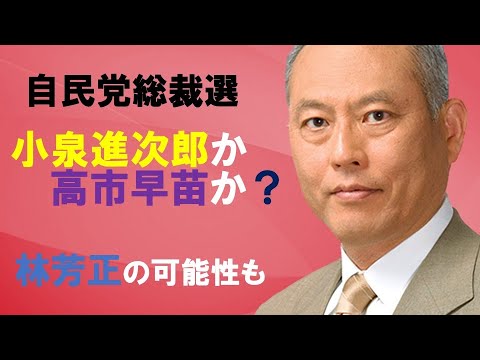 自民党総裁選　小泉か高市か　林の可能性も