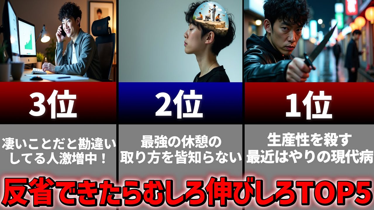 これやってたら反省すべき～仕事編TOP5