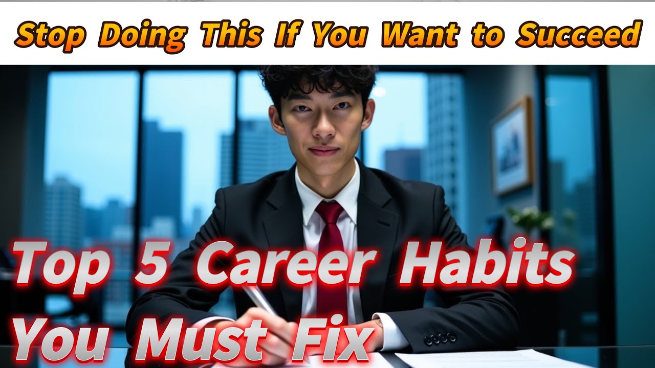 Top 5 Career Habits You Must Fix