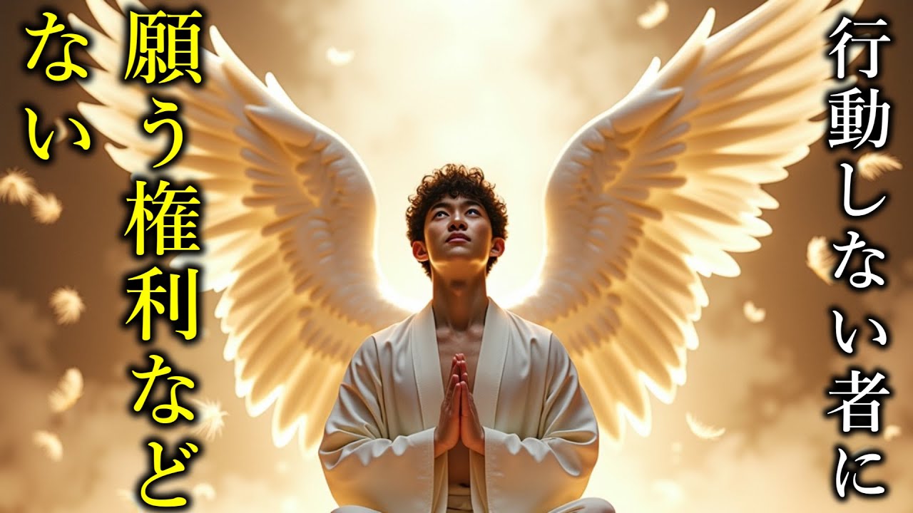 行動しない者に、願う権利などない。