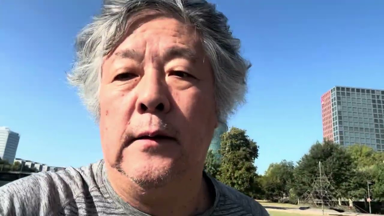 #旅ラン　ドイツ、フランクフルトの川沿いを走る。２０２５年８月出走。