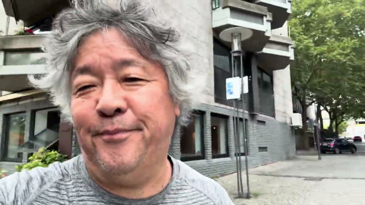 #旅ラン　ドイツ・ケルンの大聖堂と、川のあたり　２０２５年８月出走