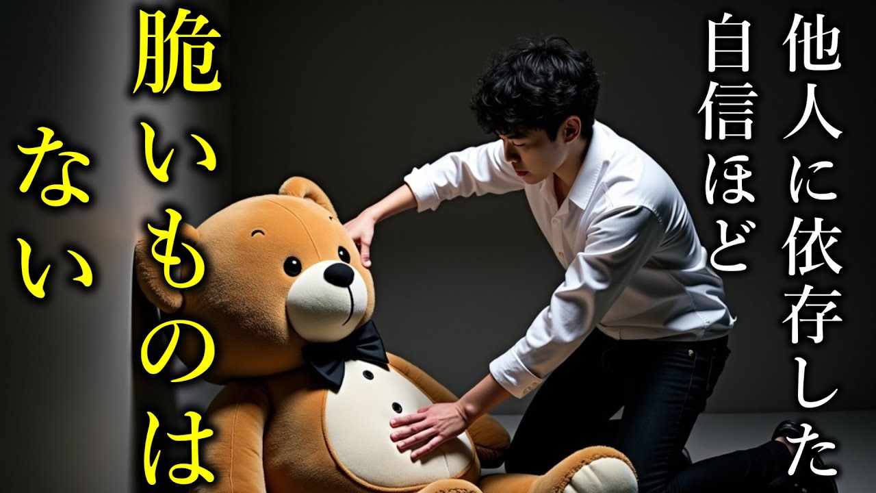 他人に依存した自信ほど、脆いものはない。